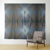 Tenture Yard Piano Tapestry (En situation (horizontale))