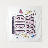 Tenture Yass Girl | Vous Avez Obtenu (Devant (Horizontal))