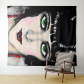 Tenture yeux ce charme (En situation (horizontale))