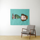 Tenture Yeux roulants à la menthe poivrée (En situation (horizontale))