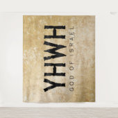 Tenture YHWH (Jéhovah) (Devant)