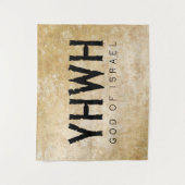 Tenture YHWH (Jéhovah) (Devant)