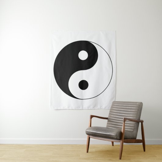 Tenture Yin Yang (En situation)