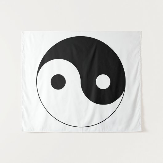Tenture Yin Yang (Devant (Horizontal))