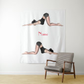 Tenture Yoga Poses Thunder_Cove (En situation)