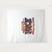 Tenture Yorkshire Terrier Halloween Thanksgiving Noël (Devant (Horizontal))