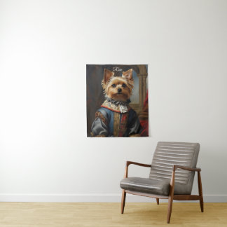 Tenture Yorkshire victorien Terrier en vêtements Whimsical