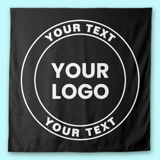 Tenture Your Uploaded Logo + Bold Circular Text 