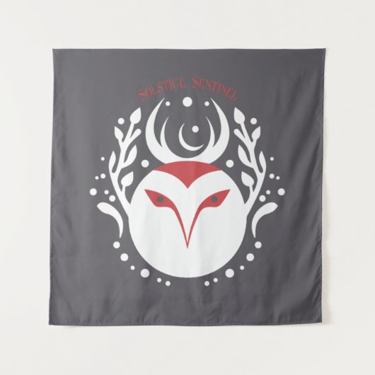 Tenture Yule Owl (Devant)