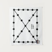 Tenture Yut Nori Jeu coréen (Devant)