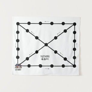 Tenture Yut Nori Jeu coréen