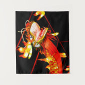 Tenture Zhulong Fire Dragon (Devant)