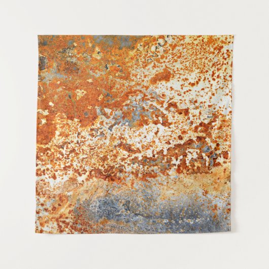 Tenture zinc rouillé : arrière - plan de texture grunge. (Devant)