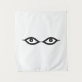 Tenture Zipper eyes (Devant)