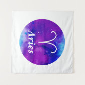 Tenture Zodiac Space Nebula Aries (Devant (Horizontal))