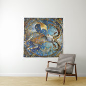 Tenture Zodiaque - Capricorne Chèvre de mer (En situation (horizontale))