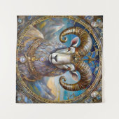 Tenture Zodiaque - Le Bélier (Devant (Horizontal))