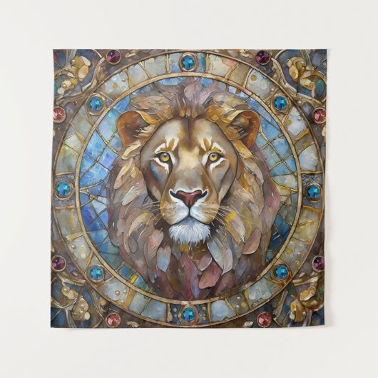 Tenture Zodiaque - Léon le Lion (Devant)