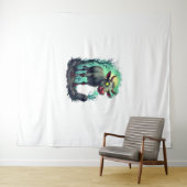 Tenture Zombie Cow Apocalypse (En situation (horizontale))