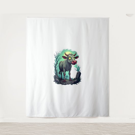 Tenture Zombie Cow Apocalypse (Devant)