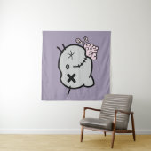 Tenture Zombie Kitty (En situation (horizontale))