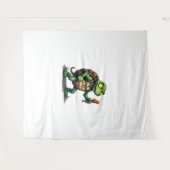 Tenture Zombie Turtle (Devant (Horizontal))