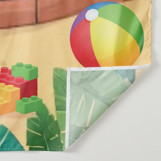 Tenture Zoo tapestry for a child's room (Détail)