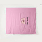 Tentures motif noeu papillons (Devant (Horizontal))