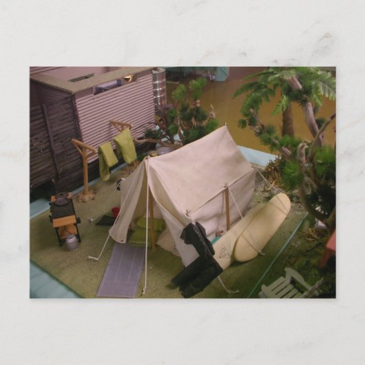 tentvormige briefkaart (Voorkant)