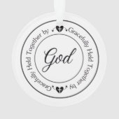 Tenue avec grâce par Dieu (dos)