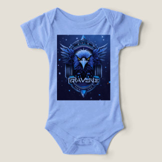 Tenue bébé avec emblème d'aigle mignon – Douce & É