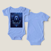 Tenue bébé avec emblème d'aigle mignon – Douce & É (Design Recto & Verso)