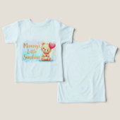 Tenue bébé et bébé | Robe mignonne Teddy Bear (Design Recto & Verso)