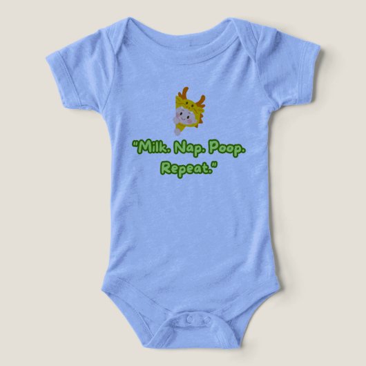 Tenue de bébé mignonne (Design Recto)