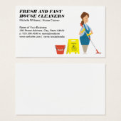 Tenue de la maison | Maid Maid Mopping and Cleanin (Devant & derrière)