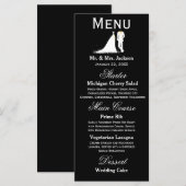 Tenue & Smoking - Menu (Devant / Derrière)