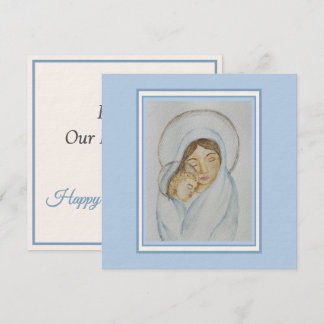 Tenus dans l'Amour - Carte de la Fête des Mères - 