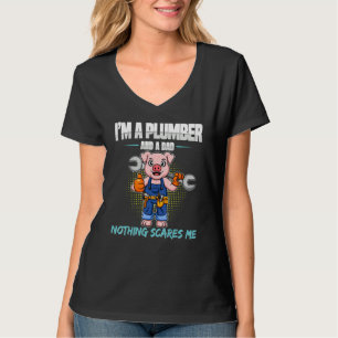 Tenzij ik een loodgieter en een vader ben, niets m t-shirt