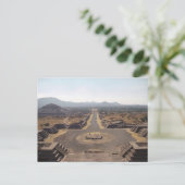 teotihuacan briefkaart (Staand voorkant)