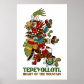 Tepeyollotl Poster (Voorkant)