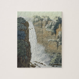 Tequendama Waterfall op de Bogota rivier, Colombia Legpuzzel