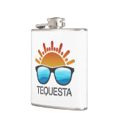 Tequesta Florida zonnebril Heupfles (Links)