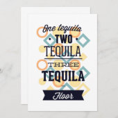 Tequila Bedankkaart (Voorkant / Achterkant)