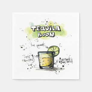 Tequila Boom Drink Recept Cocktail servet