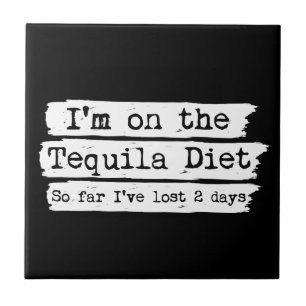Tequila Diet Tile Tegeltje