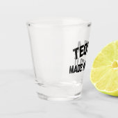 Tequila doet het grappige citaat shot glas (Links)