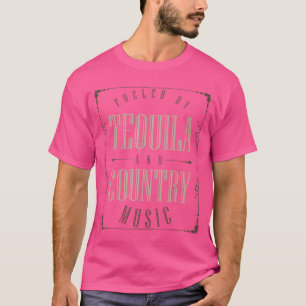 Tequila Drinken Western Lifestyle Country Music f T-shirt