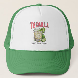 Tequila Goedkoper dan therapie Grappige Tequila Me Trucker Pet