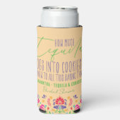 Tequila Grappig Mexicaanse Tequila Cookies Bakken  (Seltzer Achterkant)