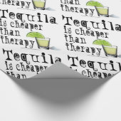 TEQUILA IS KAPER DAN THERAPIE CADEAUPAPIER (Hoek)